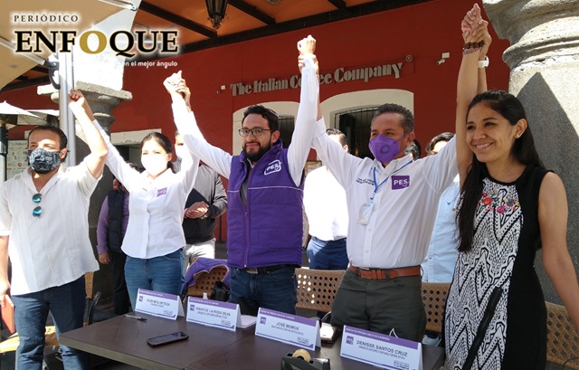 Pide candidato católico a diputado federal voto en pro de la vida por el PES en Cholula