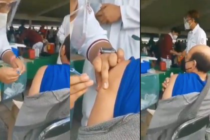 Quitan cédula a enfermera tras inyectar aire a adulto mayor en CDMX