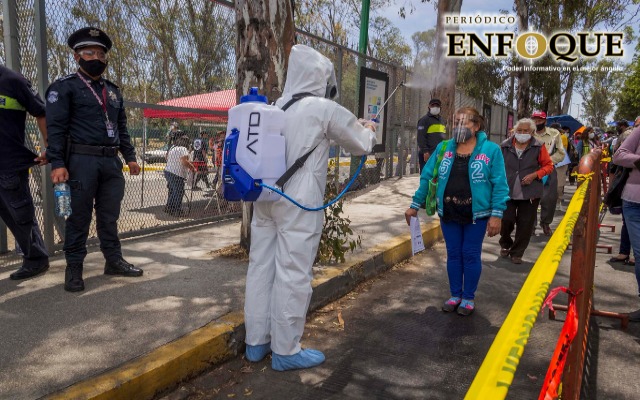 Jornada de vacunación en Puebla capital cubre el 87% de población de adultos mayores