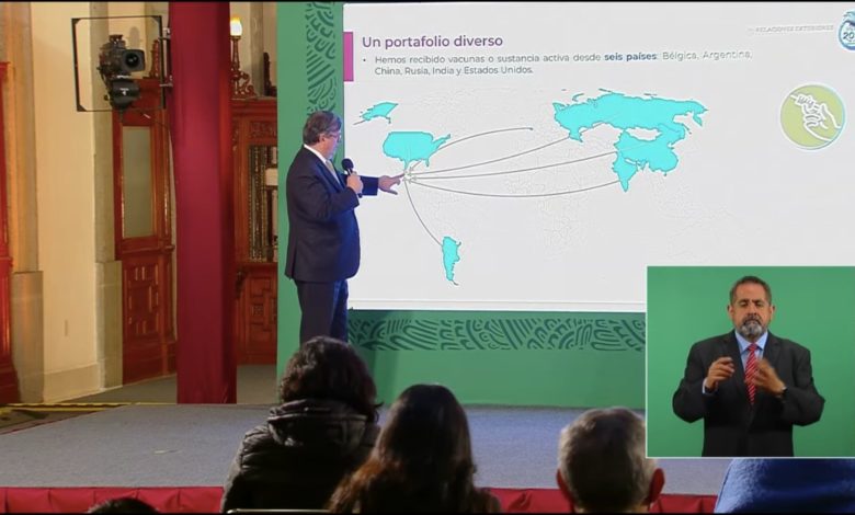 Marcelo Ebrard viajará a China, Rusia e India para garantizar envío a tiempo de vacunas COVID