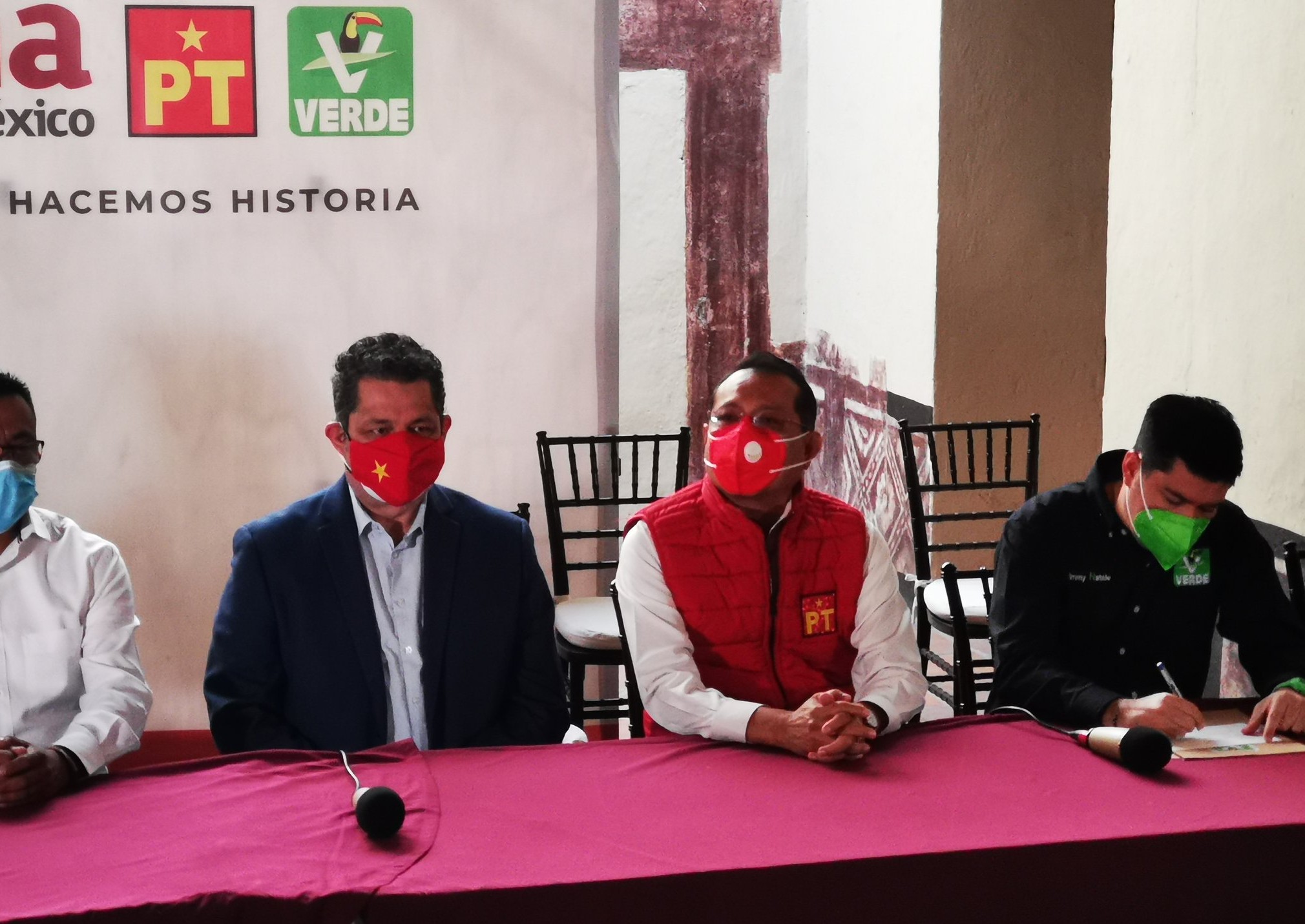 Dirigencia del Partido Verde asegura que en su alianza con Morena y PT se adjudicarán la mayoría de las Diputaciones Federales. 