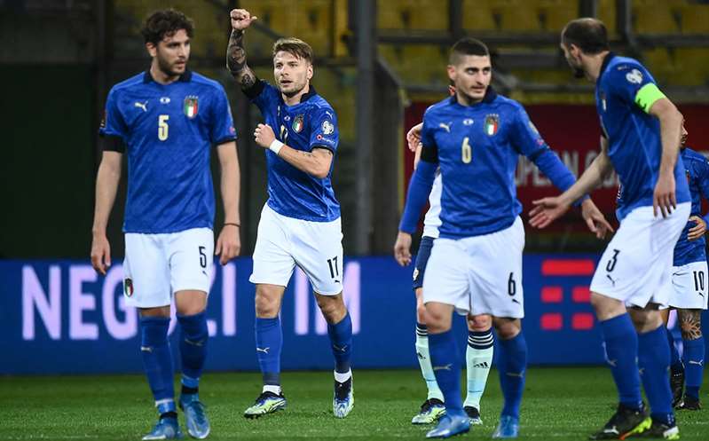 Selección Italiana tuvo brote de covid-19 durante eliminatorias; hay 8 positivos