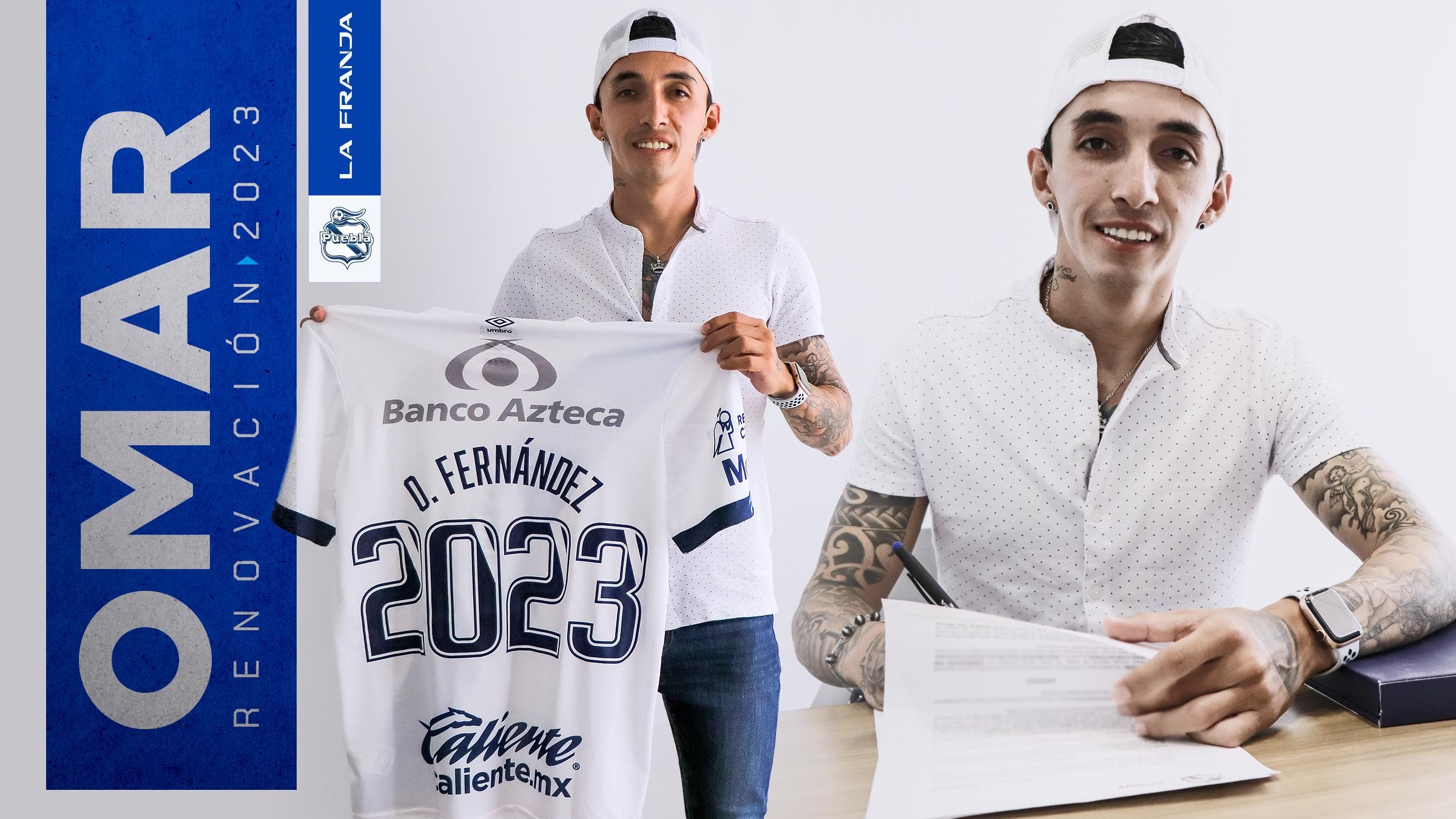 El Puebla "amarra" a Omar Fernández hasta el 2023