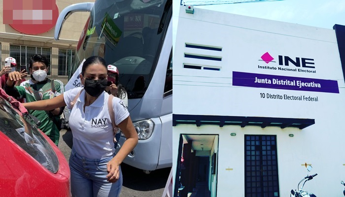 Interponen queja contra Nay Salvatori candidata a diputada federal por Cholula ante el INE