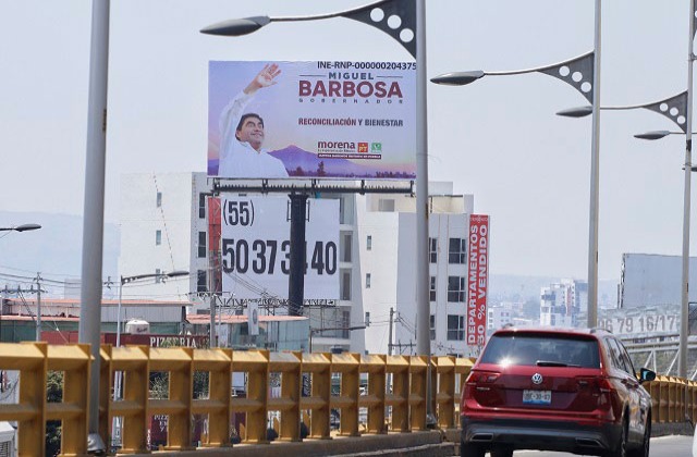 Solo candidatos a diputaciónes federales podrán anunciarse en transporte público y espectaculares, aclara Barbosa