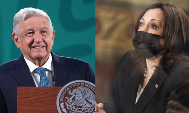 AMLO revela que invitó a Kamala Harris a México para visitar la frontera sur