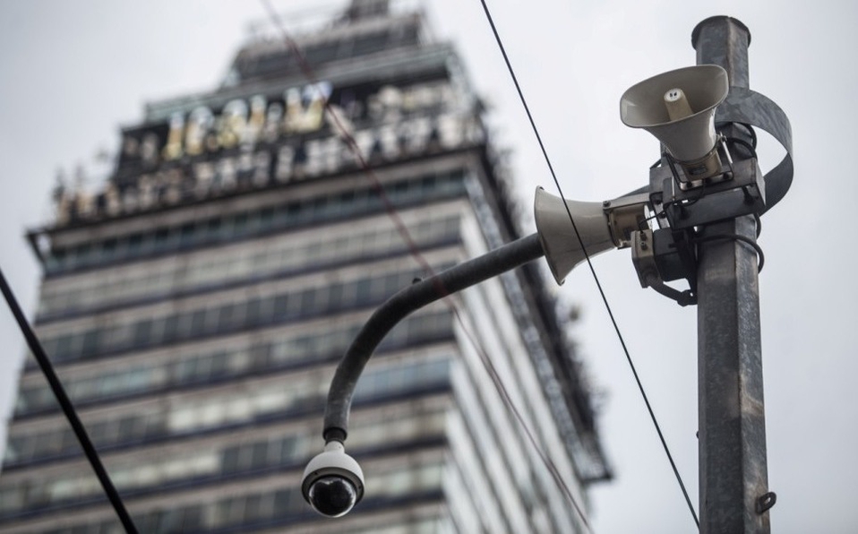 CdMx lanza licitación nacional para renovar altavoces de alerta sísmica del C5