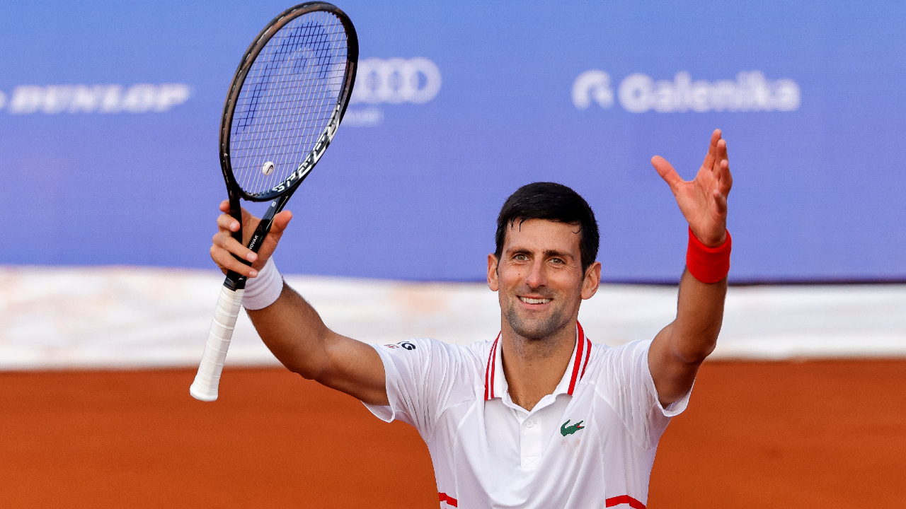 El tensita Novak Djokovic se perfila en adjudicarse con su Abierto.  
