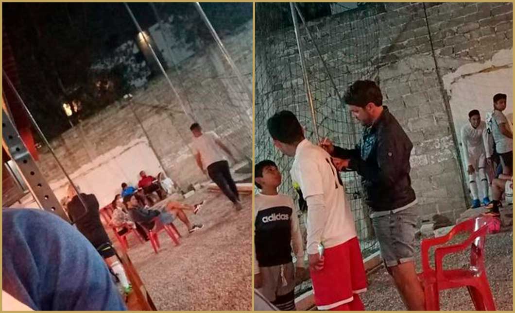 Nicolás Larcamón va sin cubrebocas a 'retita' en Cholula 