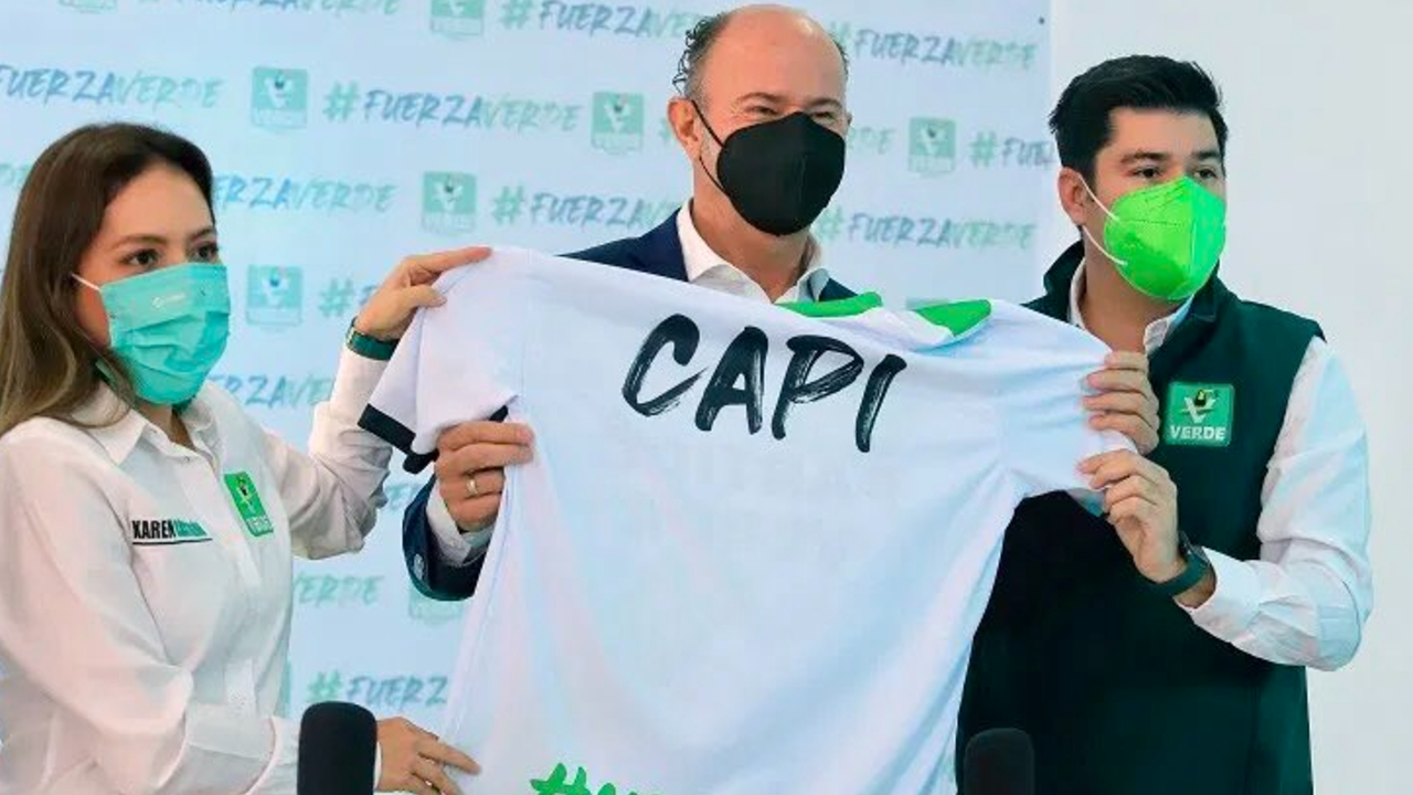 Roberto Ruiz Esparza, candidato del Partido Verde por la Alcaldía de Puebla presentó a su Planilla de trabajo. 