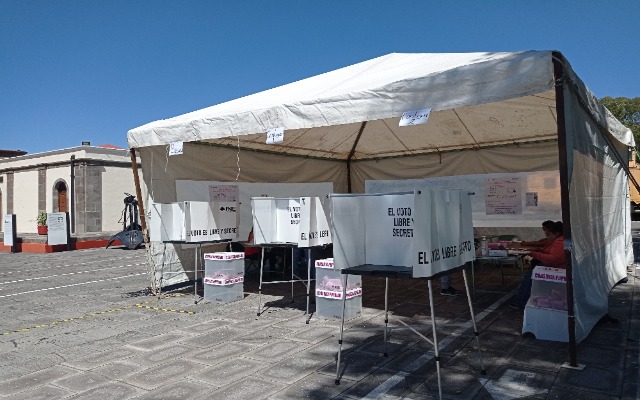 Registra Puebla 20 incidentes menores durante Consulta Popular