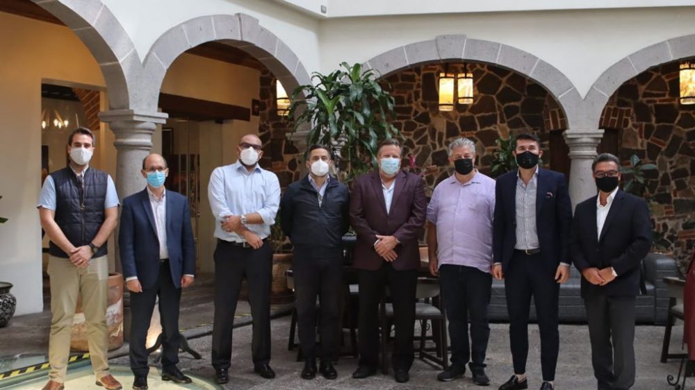 Empresarios buscan colaborar con Eduardo Rivera en materia turística