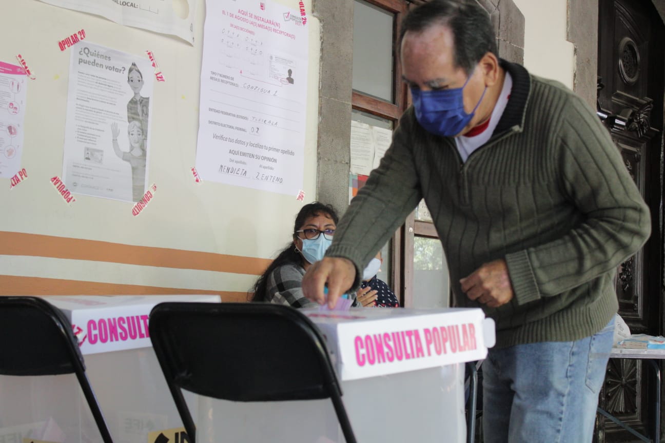 En Tlaxcala, se habrían instalado 598 Casillas por Consulta popular 