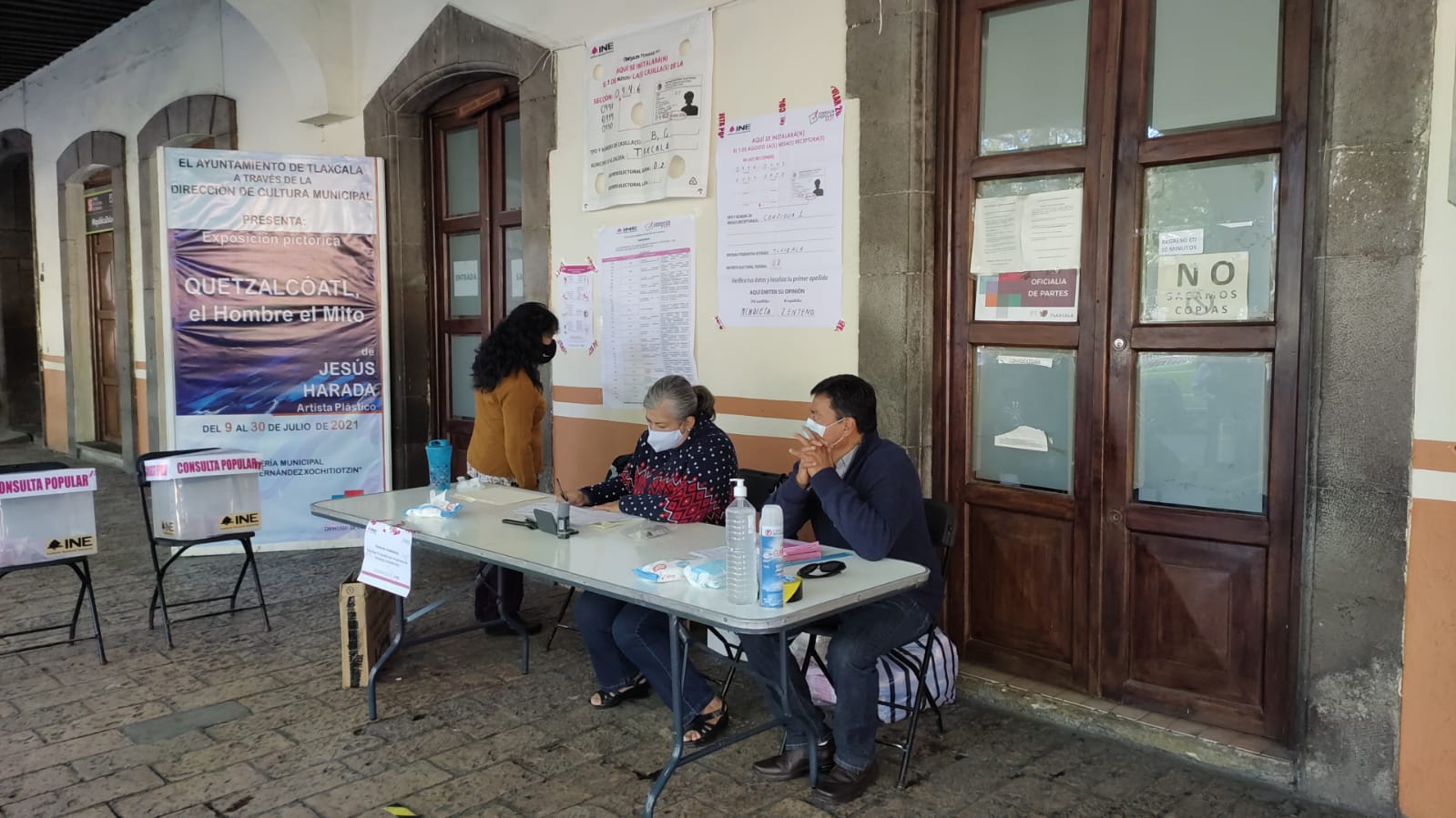 Reportan baja participación de tlaxcaltecas en Consulta popular 