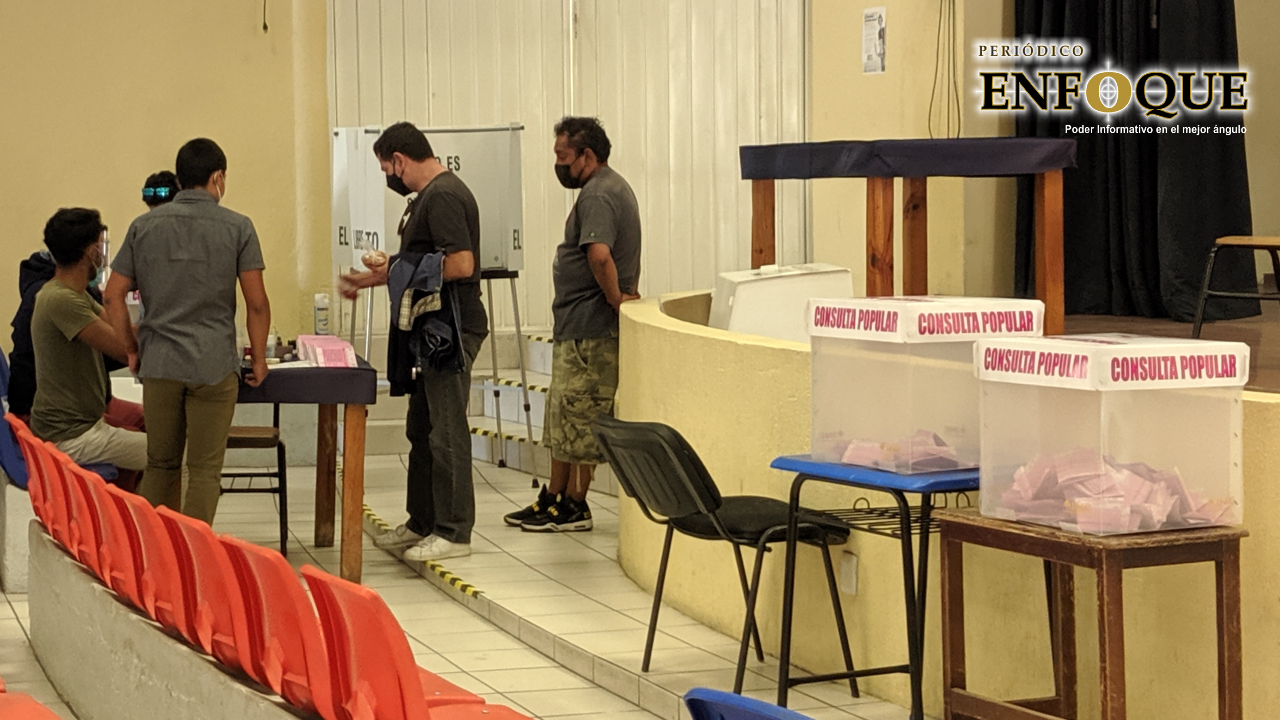La Zona Conurbada de Puebla tuvo una escasa participación ciudadana en la Consulta Popular de este 1 de agosto