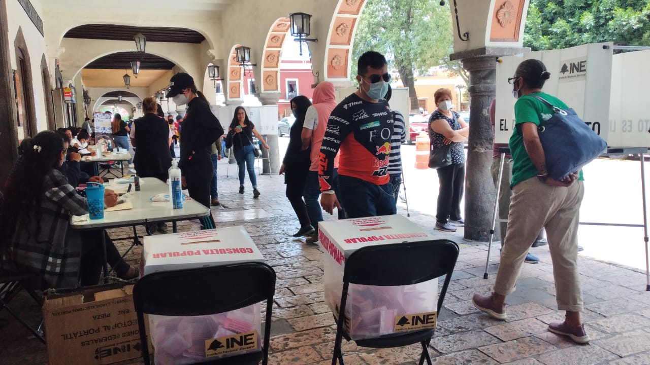 Se reportaron tres incidentes durante la Consulta Popular en Tlaxcala 