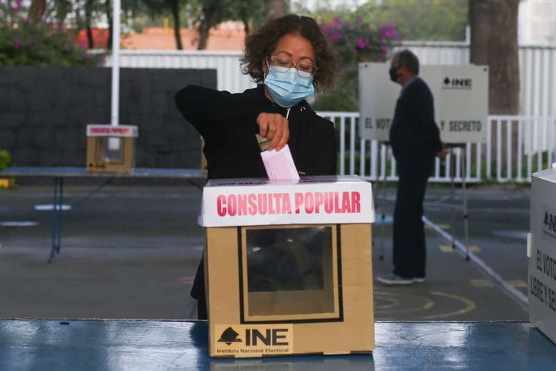 Se dará a conocer hasta las 21:00 horas el resultado de la consulta popular: INE