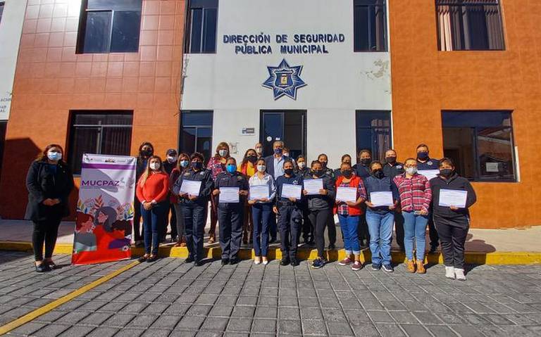 Red de mujeres en el cuerpo de la policía es creada en Tlaxcala