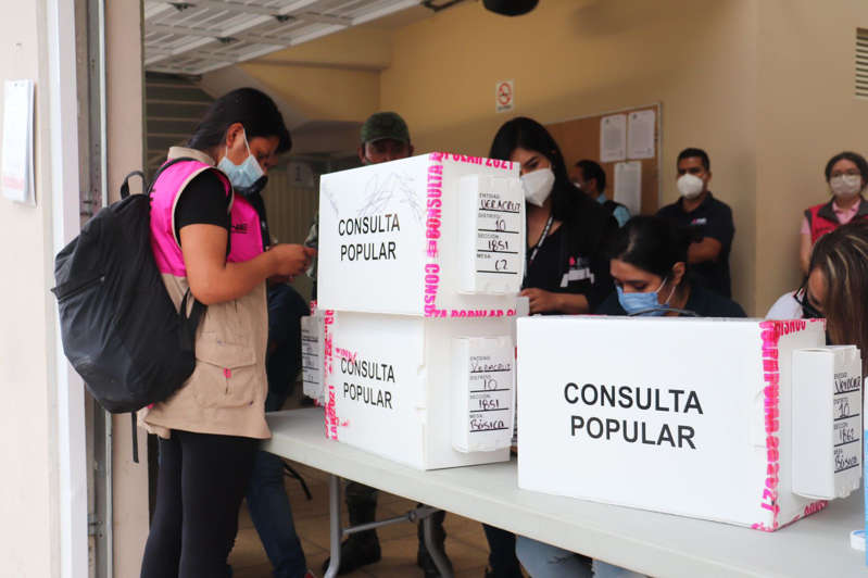 Consulta popular solo logra el 7% de participación