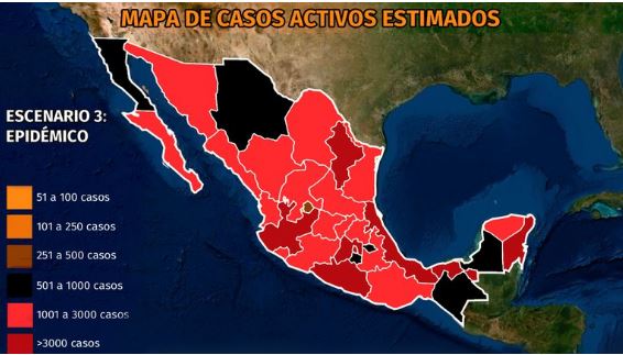 Solo dos estados permanecen en semáforo verde