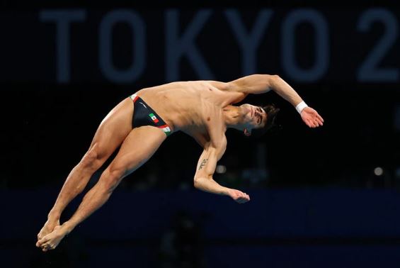Andrés Villarreal clasificó a la ronda de semifinales en clavados: Tokio 2020