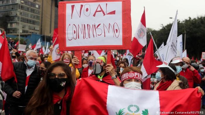 Se registra la primera protesta contra Gobierno de Pedro Castillo en Perú