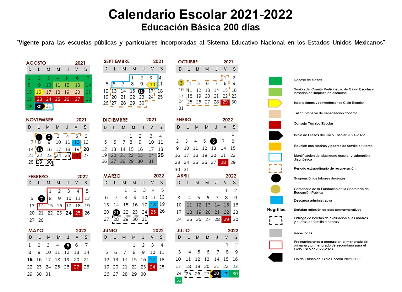 CalendarioEscolar2021 2022