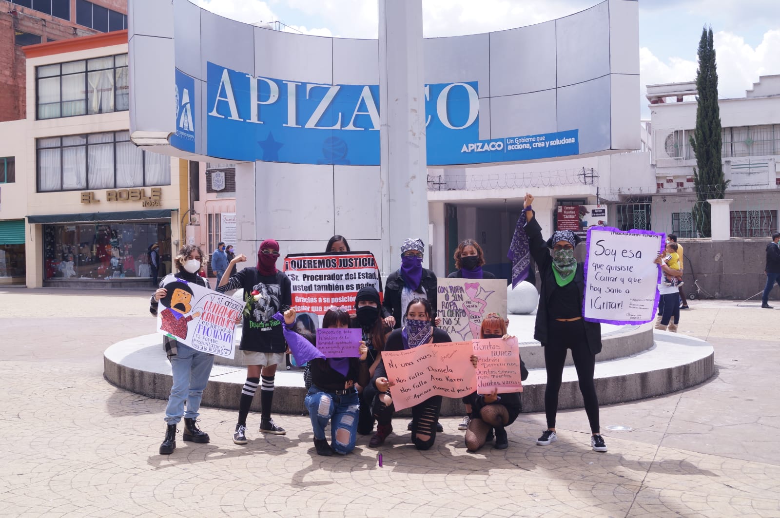 Piden feministas justicia para mujeres de Tlaxcala 