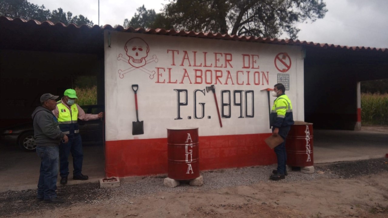 Se reúnen autoridades con comité estatal de pirotecnia