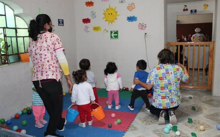 En Santa Cruz Tlaxcala inició actividades presenciales una estancia infantil.
