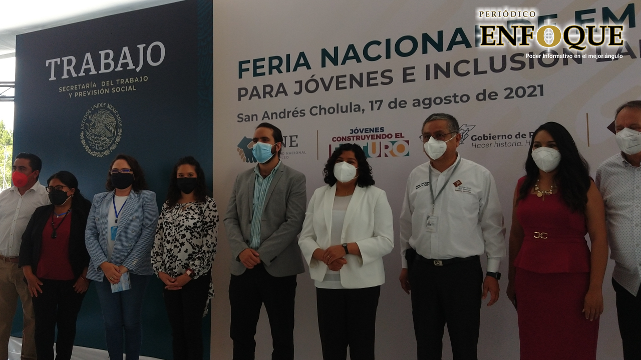 San Andrés Cholula acogió la Feria del Empleo para Jóvenes e Inclusión Laboral de Puebla 
