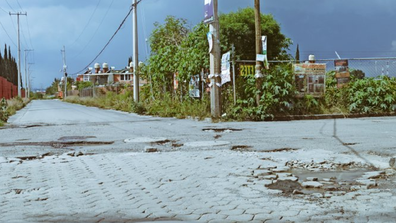 Residentes de Coronango y Cuautlancingo se quejan del alcantarillado en esta época de lluvias