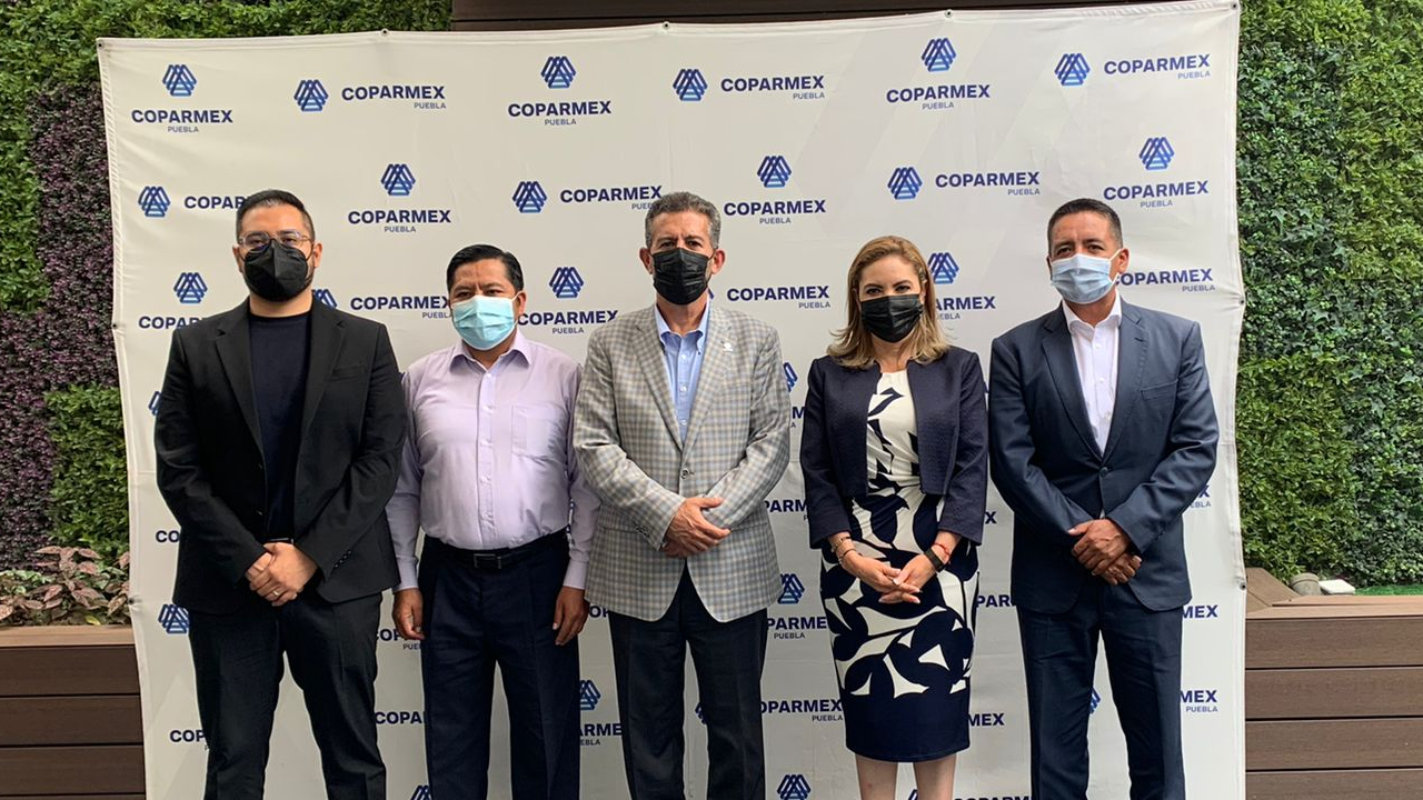 Presidentes electos de San Pedro, San Andrés Cholula y Cuautlancingo acudieron a la última sesión de la COPARMEX Puebla 