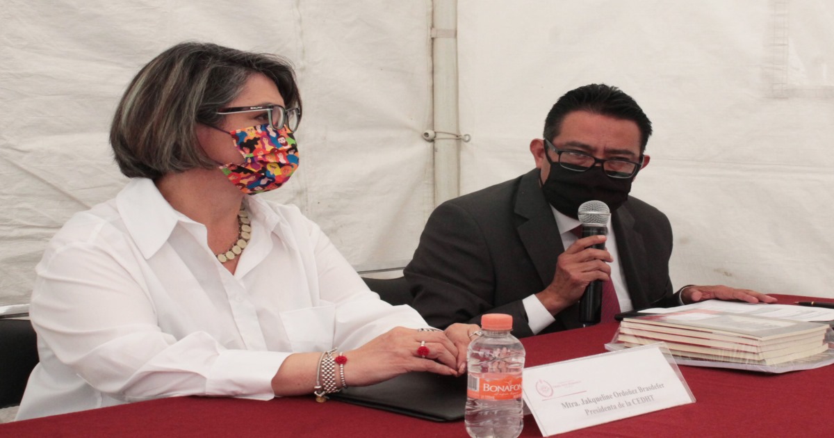 Firman convenio de colaboración CEDH y Ciisder