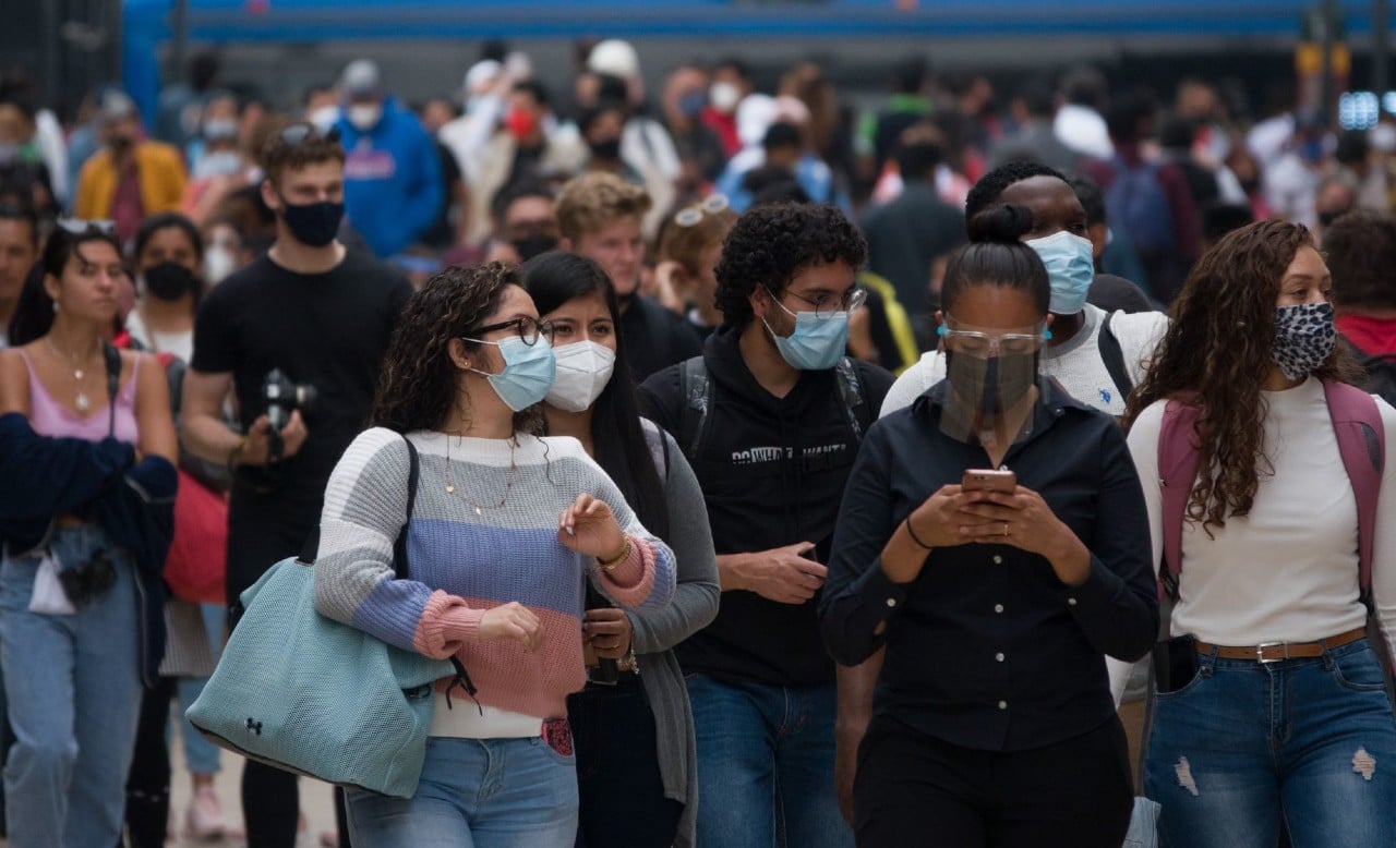 7 estados en alerta máxima por casos Covid-19 en el mapa por riesgo epidémico en México