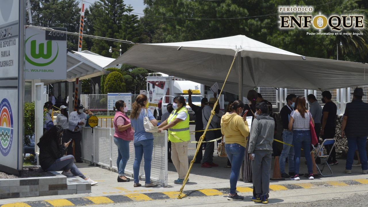 Este lunes será aplicada la segunda dosis de la Vacuna contra el COVID-19 a “treintañeros” en la región de Cholula 