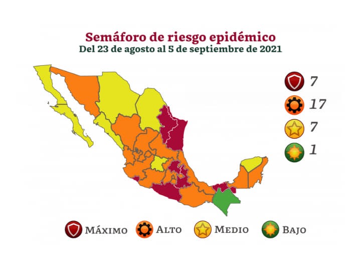 Mantiene Tlaxcala semáforo naranja