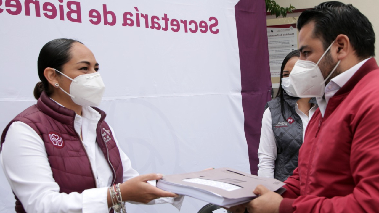 Secretaría del Bienestar otorgó certeza jurídica a familias de San Andrés Cholula 