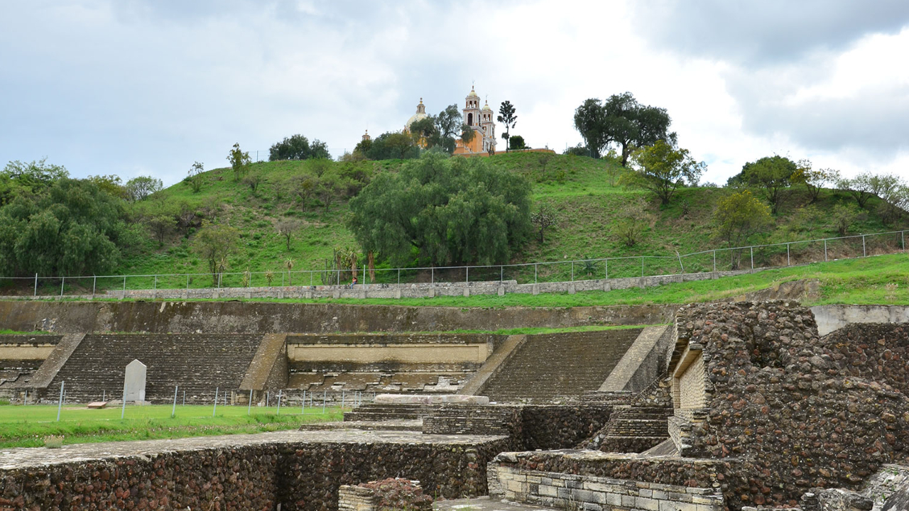 Tras el incremento de contagios por COVID cierran la Zona Arqueológica de Cholula 