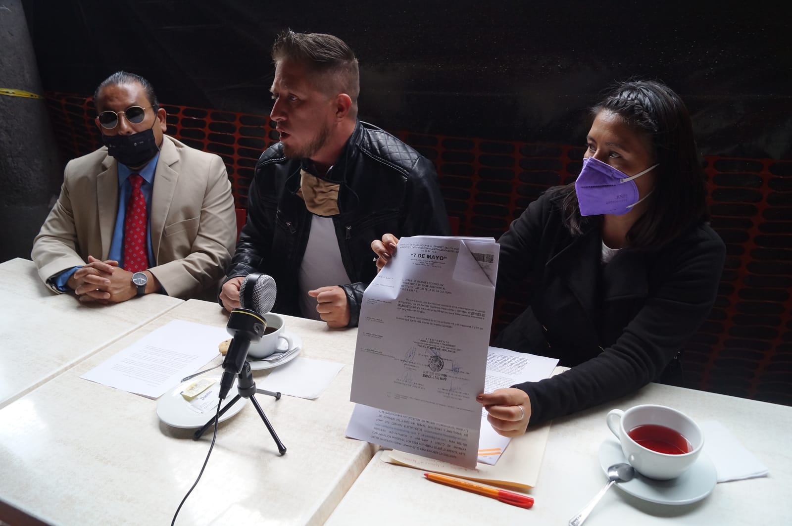 Denuncian en materia penal y laboral a líder de Sindicato 7 de mayo