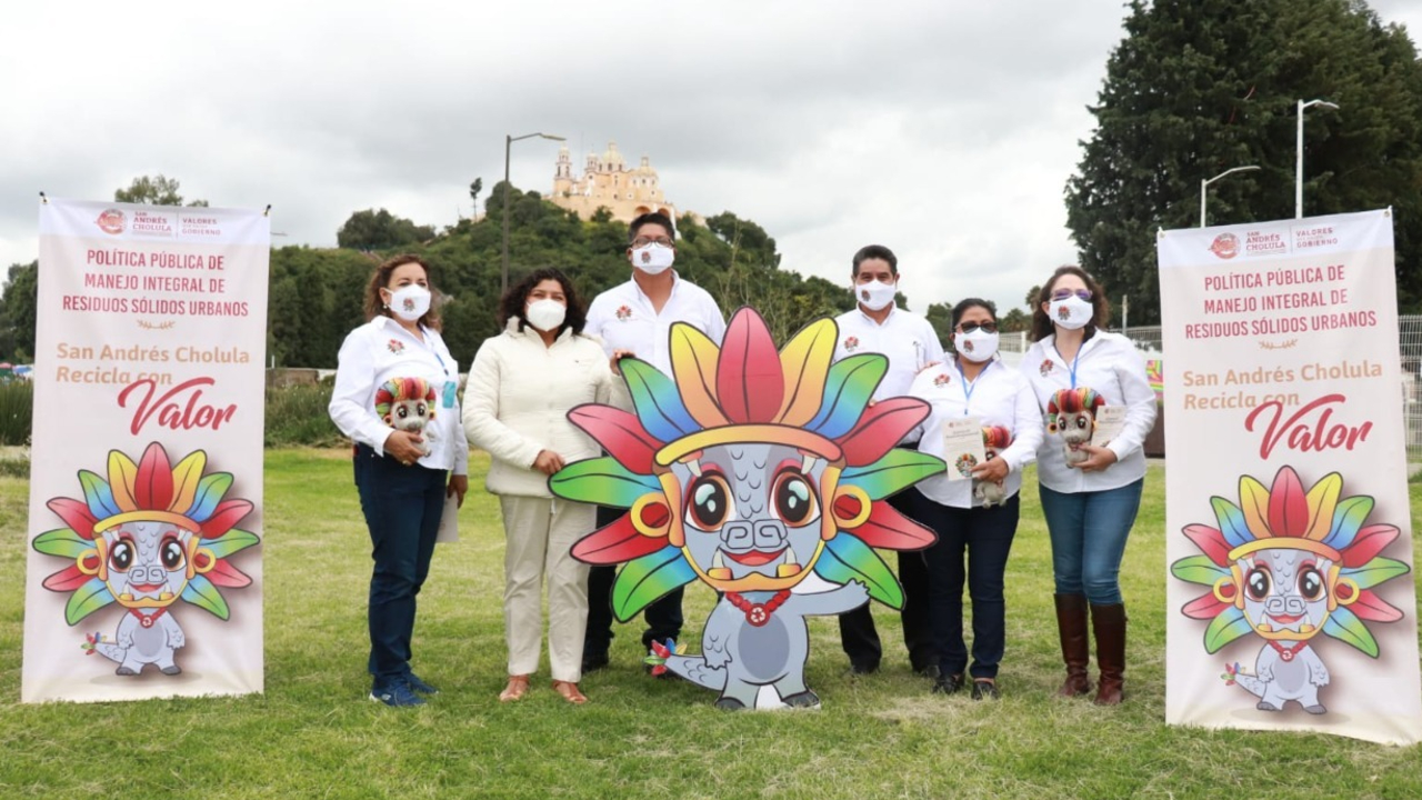 Se realizó en San Andrés Cholula la 1 era Feria de Economía Circular Comunitaria