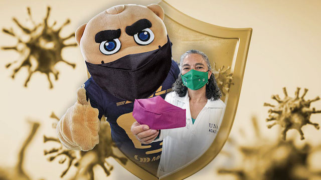 Así funciona el cubrebocas antiviral que desactiva el coronavirus creado por la UNAM