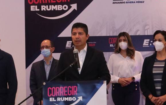 Confía Eduardo Rivera en que administración saliente deje suficiente recursos para su administración 