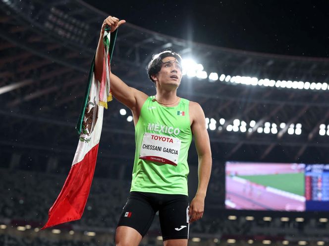 México se lleva la quinta medalla de oro en los juegos paralímpicos con José Rodolfo Chessani 