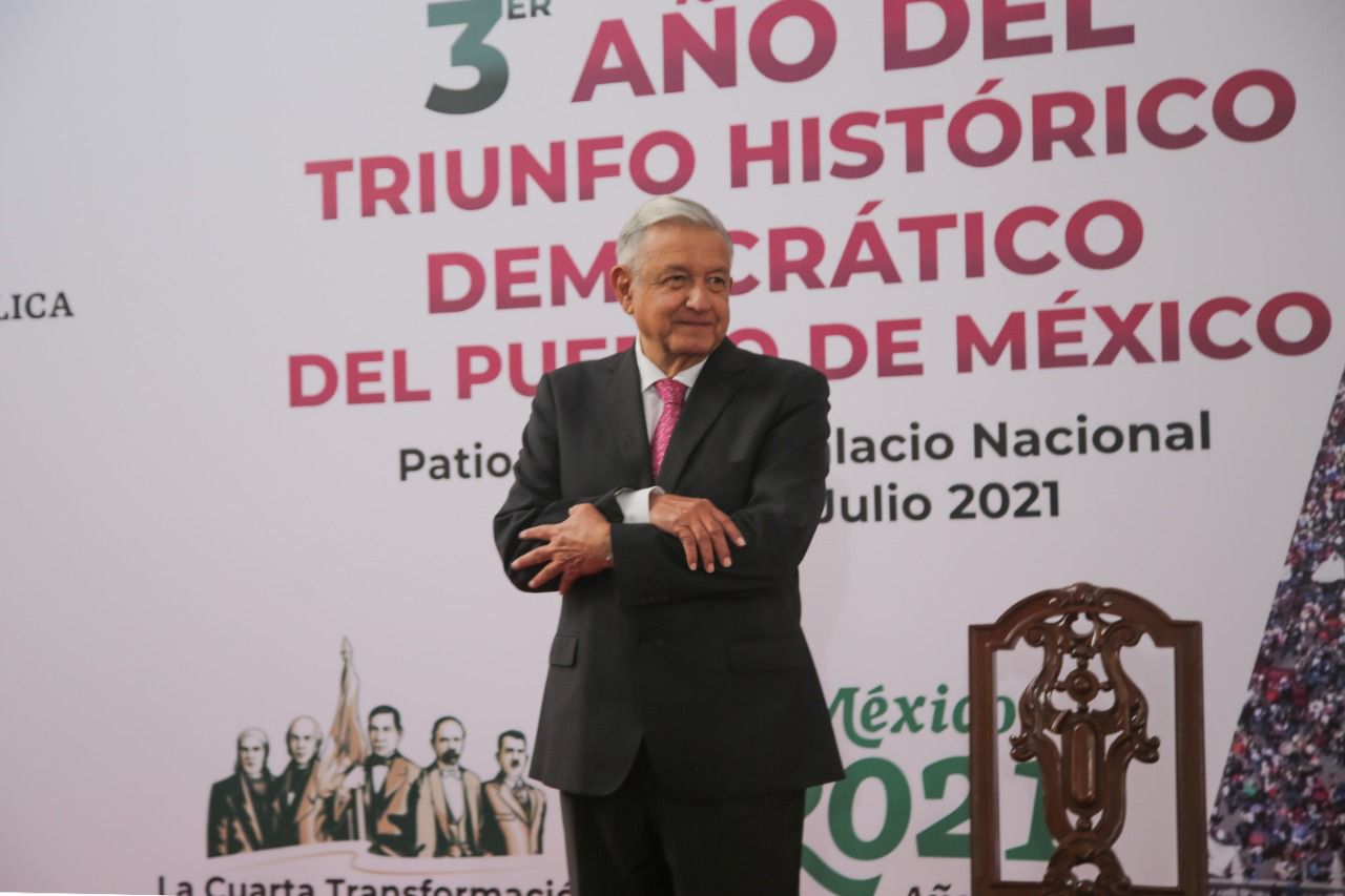 AMLO aseguró que al ya estar controlada la pandemia regresará su plan de 4 puntos para el sector salud