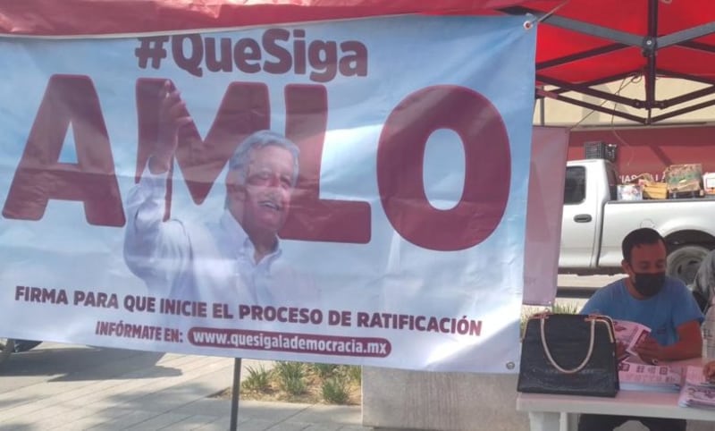 INE ordena retirar propaganda de INE ordena retirar propaganda de desinformación por utilizar la frase "ratificación" de mandatopor utilizar la frase "ratificación de mandato"