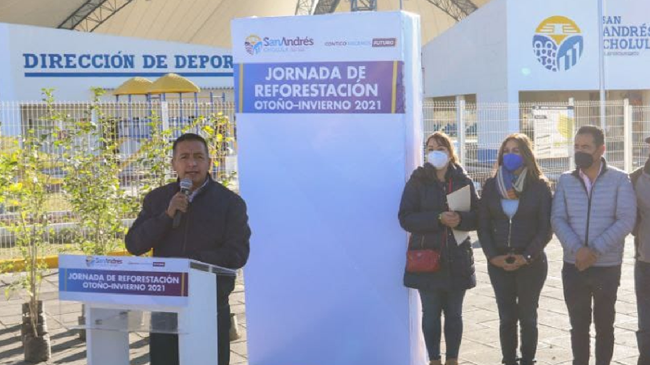 Edmundo Tlatehui asegura que las Jornadas de Reforestación se efectuarán durante toda la administración 2021-2024