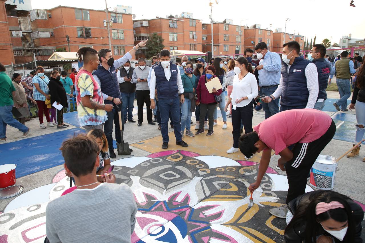 Eduardo Rivera se compromete a recuperar imagen urbana en UH San Aparicio