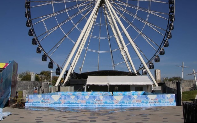 Retraso en la pista de hielo lo resolverá la empresa que la instala: Barbosa
