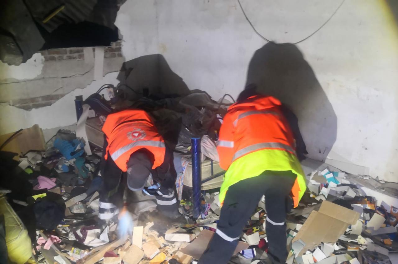 Explosión de polvorín en Juan C. Bonilla deja una víctima mortal y varios heridos